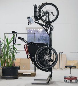 Parkstütze Abstellfuß  für Modell T / Christiania Bikes / Veloprojekt