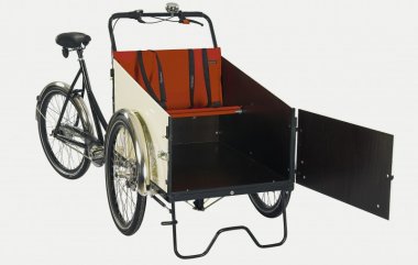 Parkstütze für Holz-Box vorn / Christiania Bikes / Veloprojekt