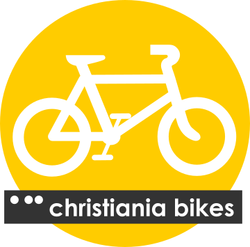 Scheinwerfer, speziell für Christiania Bikes mit Promovec Cargo Motor
